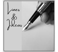 Lines & Ideas: A Ruled Notebook for Writing, Notes, and Journaling: 8.5" x 8.5" | Soft Matte Cover | 120 Lined Pages | Ideal for School, Work, or Journaling