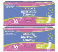 LINES intervallo Cotton Soft 2x16 pz Assorbenti