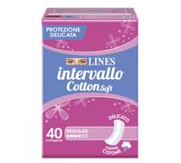 Lines Intervallo Sensitive Salvaslip 40+4 Pezzi