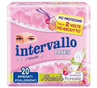 24 Conf. (480 Proteggi Slip) Lines Intervallo FRESH Salva Slip Ripiegati
