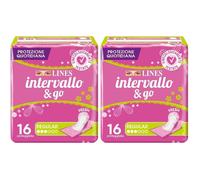 LINES intervallo & go FRESH 2x16 pz Assorbenti