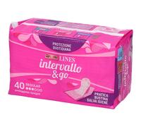 LINES Intervallo Proteggislip Ripiegati 40 pz Assorbenti