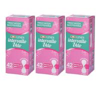 Lines Intervallo Velo Slip 3x42 pz Assorbenti