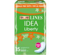 Lines LINES IDEA ASSORBENTE LIBERTY ANATOMICO 15 PEZZI