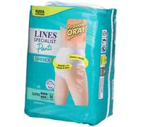 Lines LINES SPECIALIST PANTS SUPER M X 9 PANNOLONE MUTANDINA INDOSSABILE COME NORMALE BIANCHERIA TIPO PULL-ON