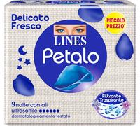 Lines Petalo Assorbenti Ultrasottile Notte, 9 Pezzi
