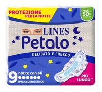 LINES PETALO BLU ASSORBENTE NOTTE 9 PEZZI