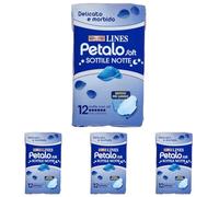 Lines Petalo Notte Soft x12 (Confezione da 4)