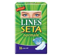 Lines Seta Assorbenti Normali Con Ali 16 Pezzi