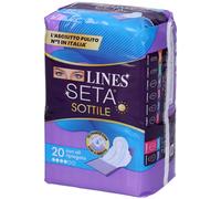 LINES Seta Sottile con Ali 20 pz Assorbenti