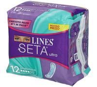 Lines LINES SETA ULTRA ASSORBENTI ANATOMICI 12 PEZZI