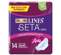 lines seta ultra assorbenti lady ali cp 14 pezzi