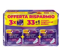 Lines Seta Ultra Lungo Assorbente Con Ali Pacco Scorta 34 pz Assorbent