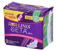 LINES SETA ULTRA ASSORBENTI LUNGO ALI DWCT 9 PEZZI