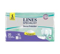 LINES SP DERM PAN MAXI XL 20PZ