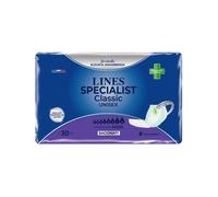 Pannoloni Sagomati Classic Unisex Lines Specialist Taglia Super/Maxi 30 Pannolon