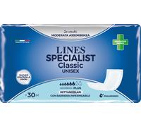 LINES Specialist Rettangolari Plus Per Lei e Lui Linidor 30 pz Assorbe