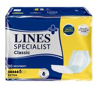 Lines Specialist Classic Sagomato Extra 30 pz Assorbenti