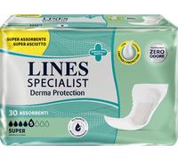 PANNOLONE LINES SPECIALIST DERMA SAGOMATO ANATOMICO SUPER 30 PEZZI