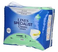 LINES Specialist Classic Unisex Pants S 14 pz Pannolini