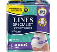 Lines Pannolone per incontinenza Specialist Derma Pants Maxi L 10 pezzi