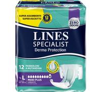 PANNOLONE MUTANDINA LINES SPECIALIST DERM AP L 12 PEZZI