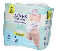 LINES Specialist Derma Protection Pants L Plus 14 pz Pannolini
