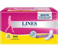 80 Assorbenti LINES SPECIALIST EXTRA assorbenti donna per perdite di urina NUOVI