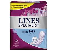 80 Assorbenti LINES SPECIALIST EXTRA assorbenti donna per perdite di urina NUOVI