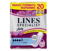 Lines Specialist Lady Extra, Assorbenti per Incontinenza, formato scorta