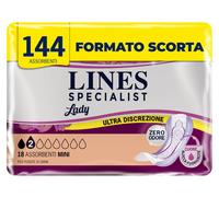 Lines Specialist Lady Mini Assorbenti per Incontinenza Donna con Tecnologia Zero