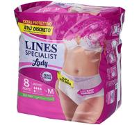 Lines Specialist Lady Pants Discreet M 8 pz Pannolini