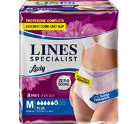 Lines Specialist Lady Pants Lady Plus M 8 pz Pannolini