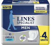 PANNOLONI LINES SPECIALIST MEN LIVELLO 1 14 PEZZI