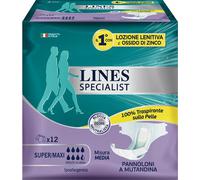 Lines Specialist Pannoloni a mutandina per adulti Misura Media Super assorbenza 24 pezzi