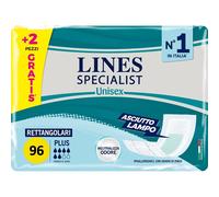 Lines Specialist Lines Specialist Rettangolare, Cartone Da 96 Pezzi - 800 g