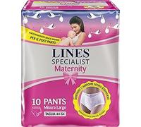 LINES SPECIALIST MATERNITY 10 PANTS TAGLIA 44-54 PER PERDITE SOSTIENE L'ADDOME