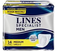 Assorbenti Uomo Livello 2 Lines Specialist 14 Pezzi