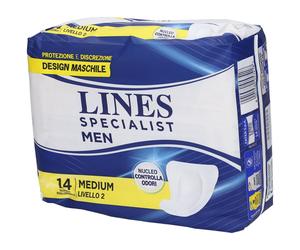 Lines Specialist Men Level 2 14 pz Assorbenti