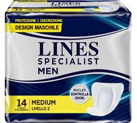 Assorbenti Uomo Livello 2 Lines Specialist 14 Pezzi