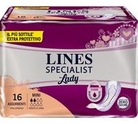 Lines Assorbenti per incontinenza Specialist Lady sagomati Mini 16 pezzi