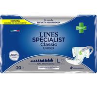 Lines Specialist Pannolone Classic Misura Grande 20 pezzi