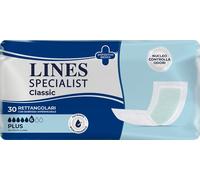 LINES Specialist Rettangolari Plus Per Lei e Lui Linidor 30 pz Assorbe