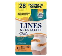 Lines Specialist Pants Extra Unisex, Mutande Assorbenti per Incontinenza Donna e