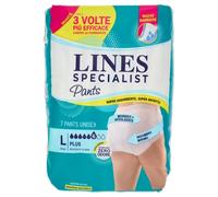 PANNOLONE PER INCONTINENZA LINES SPECIALIST PANTS PLUS UNISEX L 7 PEZZI