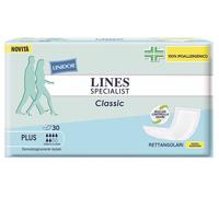 PANNOLONE RETTANGOLARE LINES SPECIALIST CLASSIC SENZA BARRIERA 30 PEZZI
