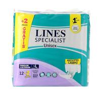 Lines Specialist Super Maxi Pannolini A Mutandina, 12 pezzi