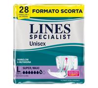 Lines Specialist Unisex Pannoloni a Mutandina Super Maxi, per Incontinenza Donna