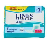 Lines Specialist Unisex Rettangolari Plus 24pz
