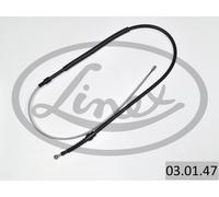 LINEX 03.01.47 Cavo comando, Freno stazionamento per AUDI,SEAT,SKODA,VW